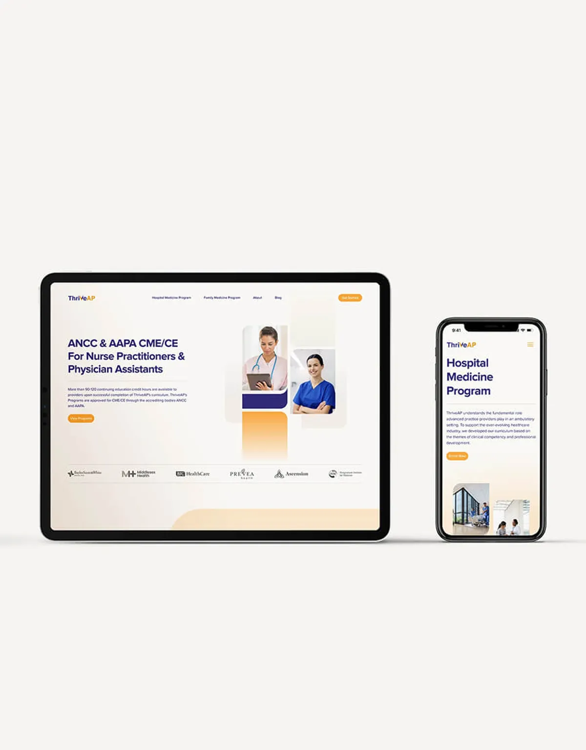 ThriveAP — Product / Web Design