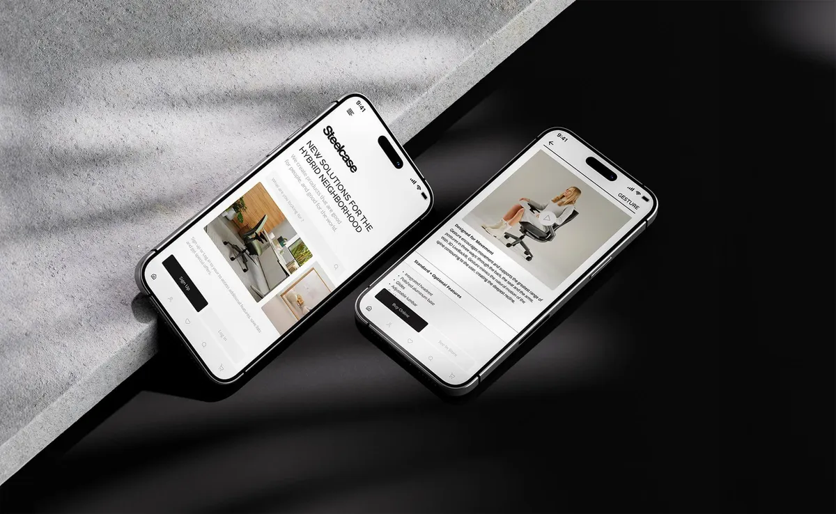 SteelCase — UX/UI & App Design